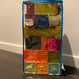 Squishy alphabet blocks